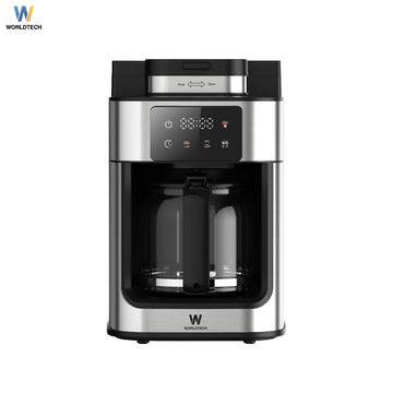 Worldtech เครื่องชงกาแฟอัตโนมัติมีเครื่องบดในตัว 2-in-1 รุ่น WT-CM315T